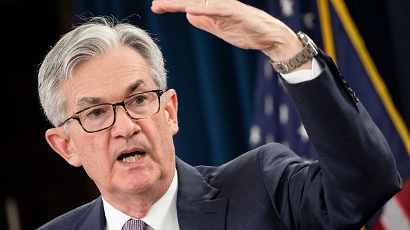 The US dollar’s strength is telling Powell to chill