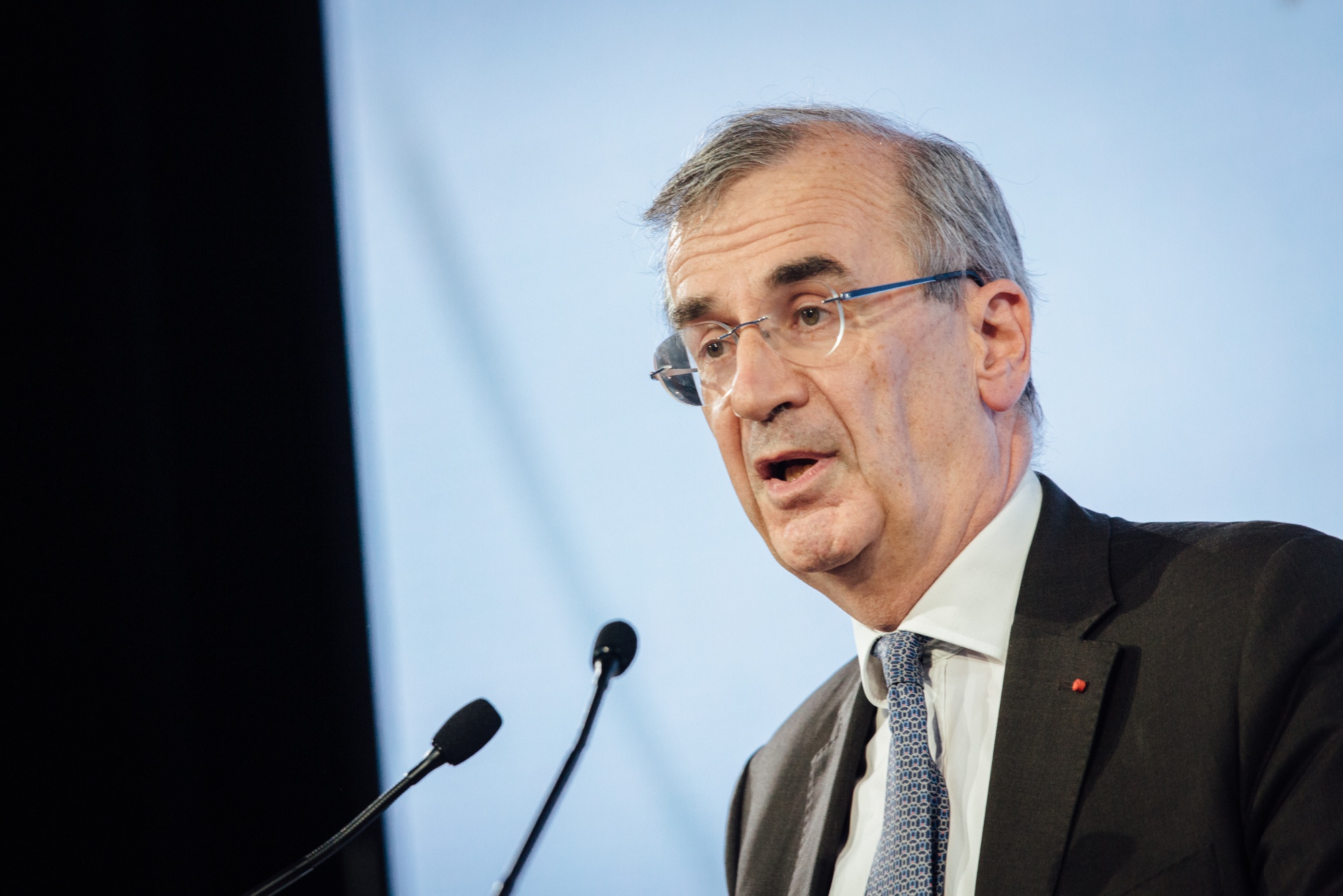 ECB’s Villeroy Says Caution Needed on Monetary, Budget Policy