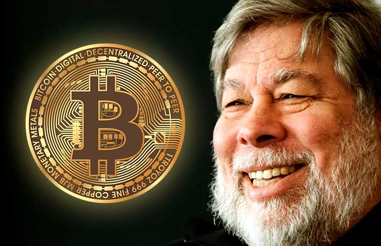 Apple Co-Founder Steve Wozniak ‘Feels’ Bitcoin Will Be Worth $100,000