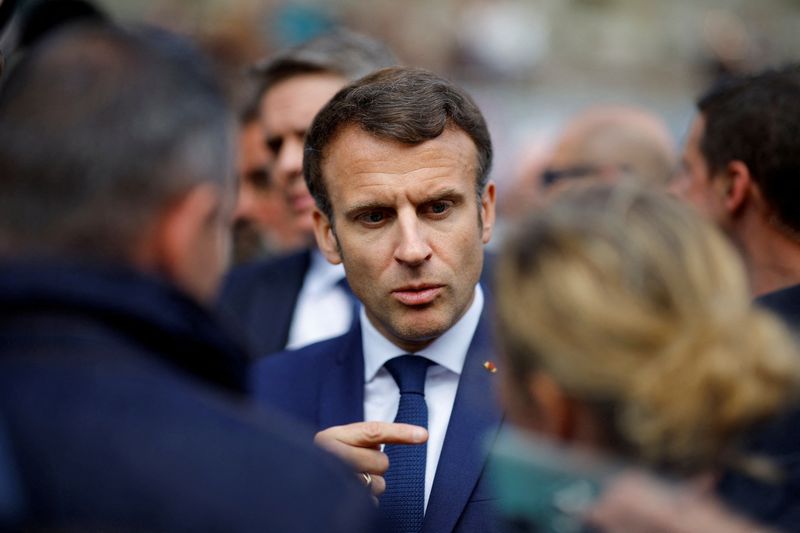 Macron faces a tough fight as France votes on Sunday